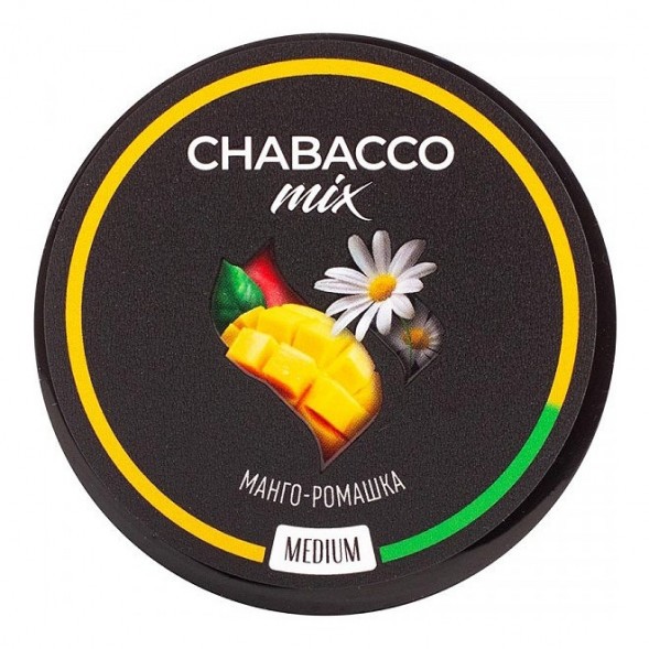 Смесь Chabacco MIX MEDIUM - Mango Camomile (Манго - Ромашка, 40 грамм) купить в Томске
