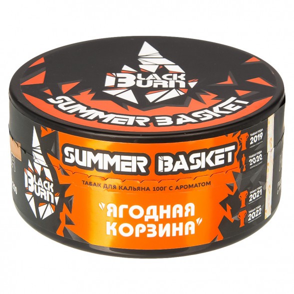 Табак BlackBurn - Summer Basket (Ягодная корзина, 100 грамм) купить в Томске