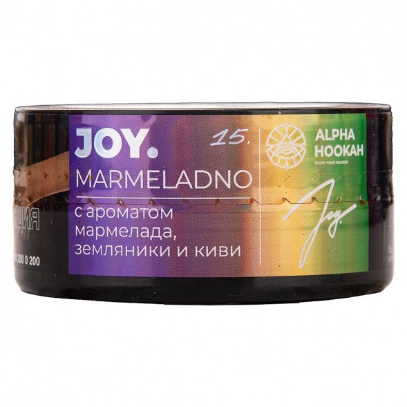 Табак Joy - Marmeladno (Мармелад, Земляника и Киви, 25 грамм) купить в Томске