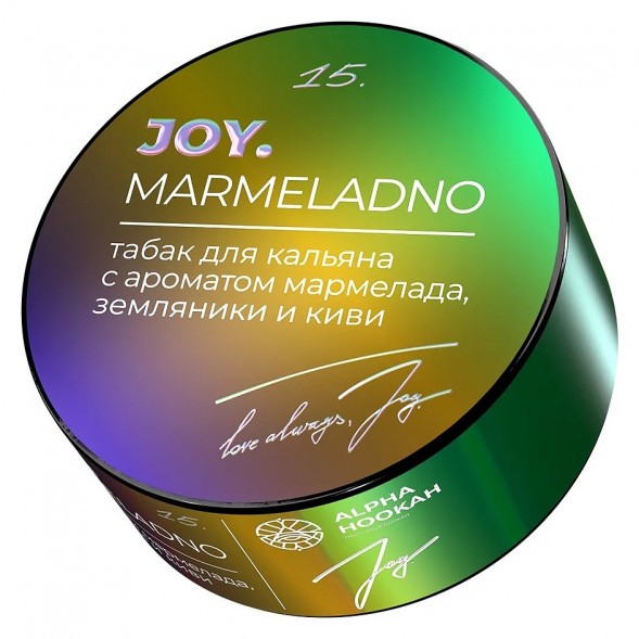 Табак Joy - Marmeladno (Мармелад, Земляника и Киви, 25 грамм) купить в Томске