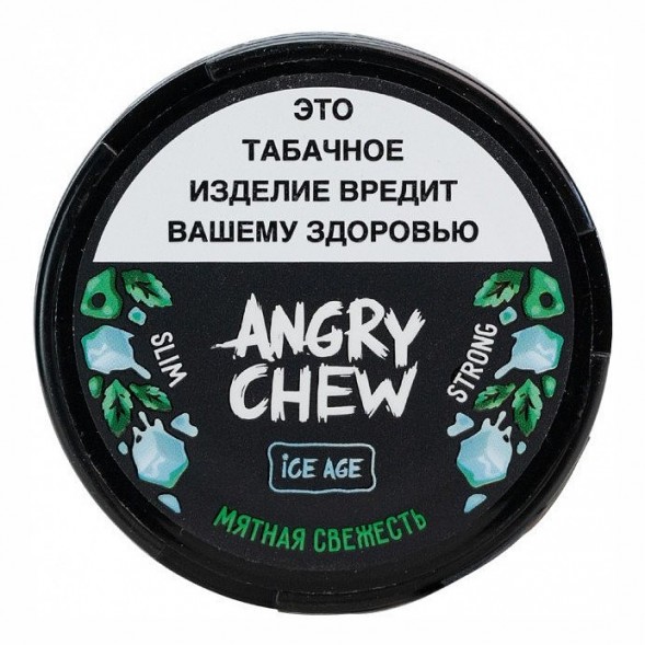 Табак жевательный Angry Chew Slim Strong - Мятная Свежесть (12 грамм) купить в Томске
