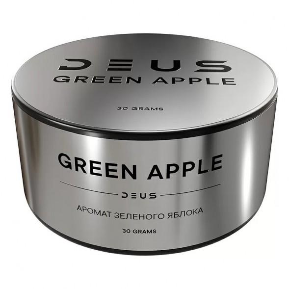 Табак Deus - Green Apple (Зелёное Яблоко, 30 грамм) купить в Томске