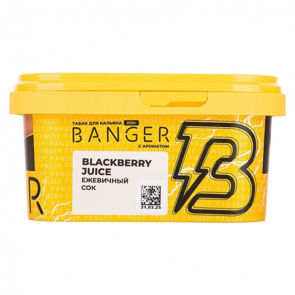Табак Banger - Blackberry Juice (Ежевичный Сок, 200 грамм) купить в Томске