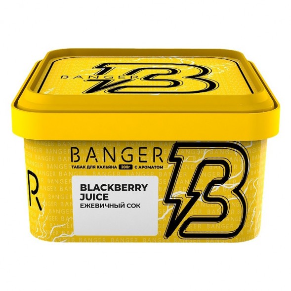 Табак Banger - Blackberry Juice (Ежевичный Сок, 200 грамм) купить в Томске
