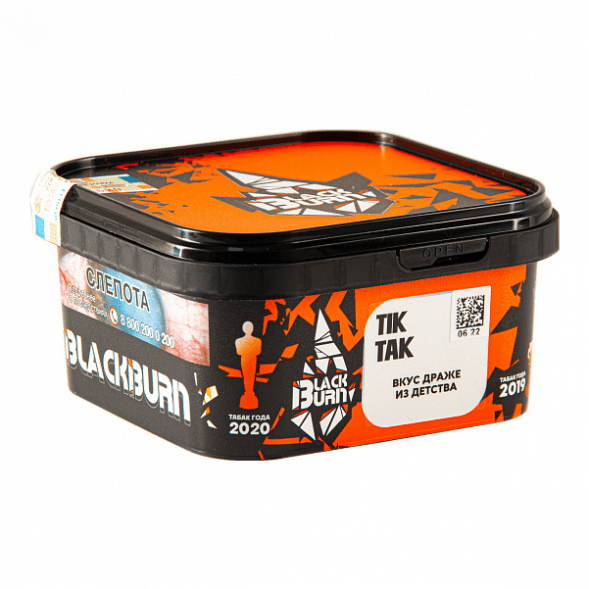 Табак BlackBurn - Tik Tak (Тик-Так, 200 грамм) купить в Томске