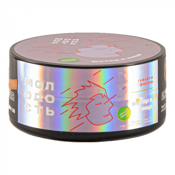 Табак Молодость - Ветер в Лицо (Гранат и Фейхоа, 25 грамм) купить в Томске