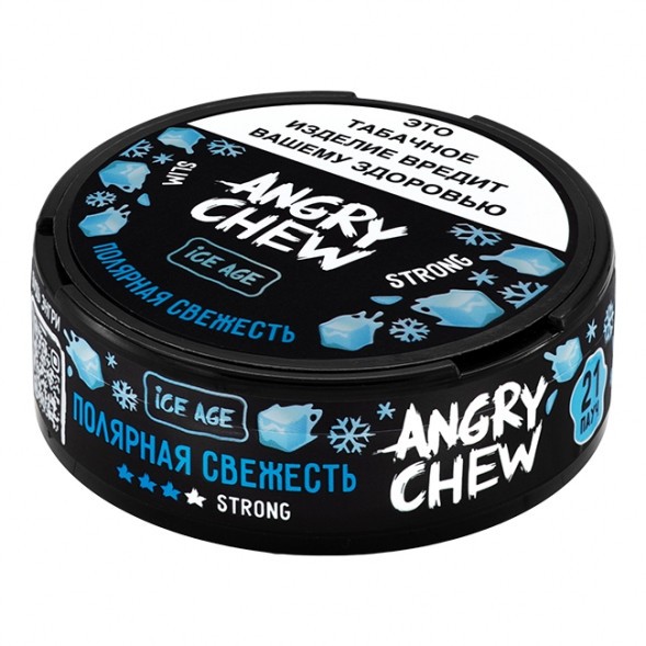 Табак жевательный Angry Chew Slim Strong - Полярная Свежесть (12 грамм) купить в Томске