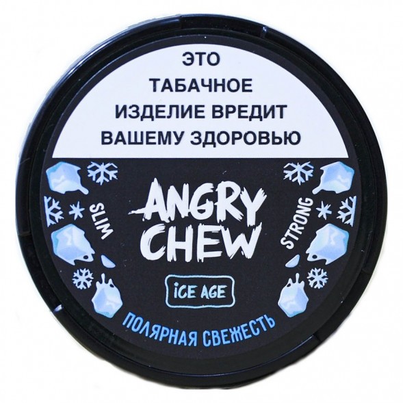 Табак жевательный Angry Chew Slim Strong - Полярная Свежесть (12 грамм) купить в Томске