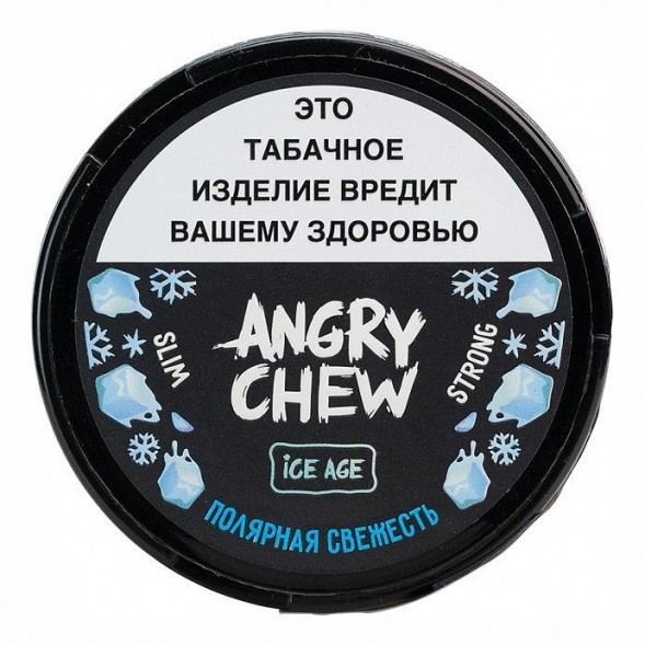 Табак жевательный Angry Chew Slim Strong - Полярная Свежесть (12 грамм) купить в Томске