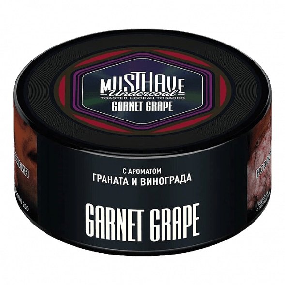 Табак Must Have - Garnet Grape (Гранат и Виноград, 125 грамм) купить в Томске