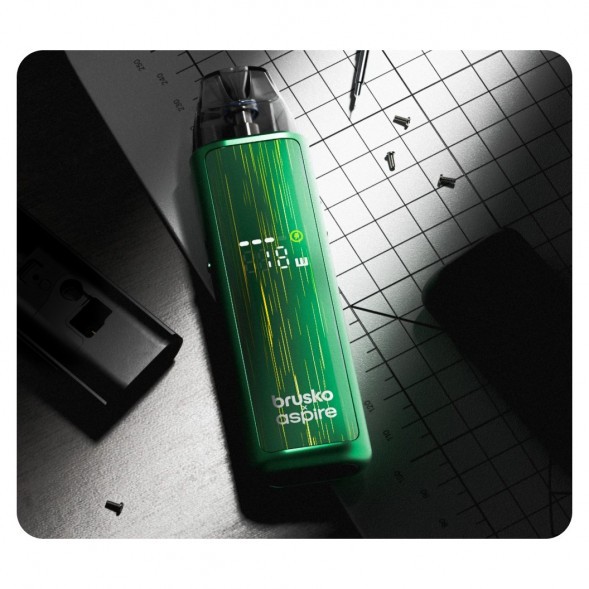 Электронная сигарета Brusko - Minican 6 (Изумрудный - Forest Green) купить в Томске