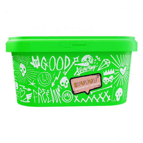 Табак Хулиган - Suuuuu (Белый Персик и Апельсин, 200 грамм) купить в Томске