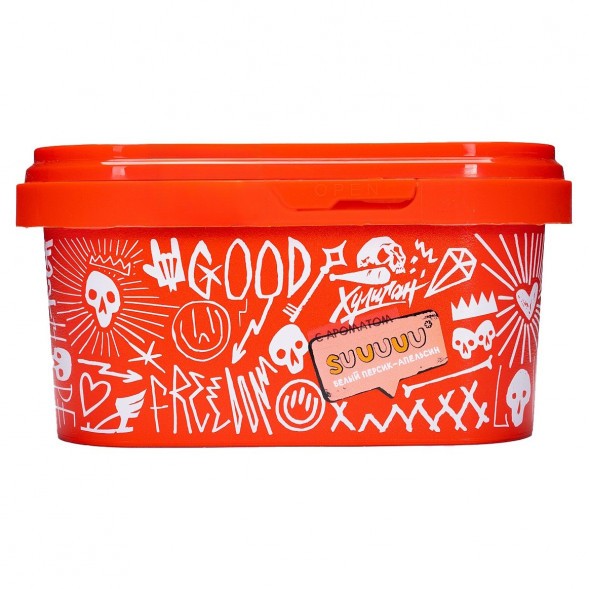 Табак Хулиган - Suuuuu (Белый Персик и Апельсин, 200 грамм) купить в Томске