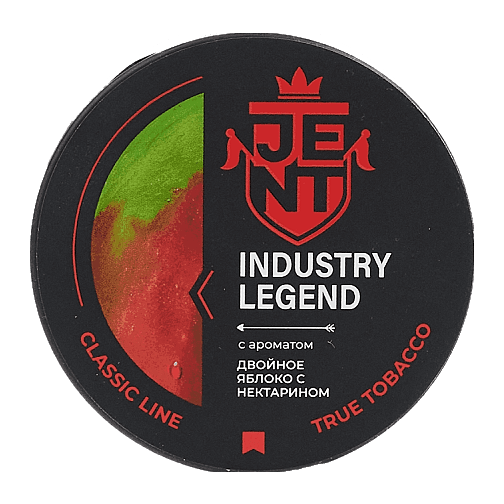 Табак Jent - Industry Legend (Двойное Яблоко с Нектарином, 25 грамм) купить в Томске