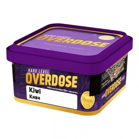 Табак Overdose - Kiwi (Киви, 200 грамм) купить в Томске