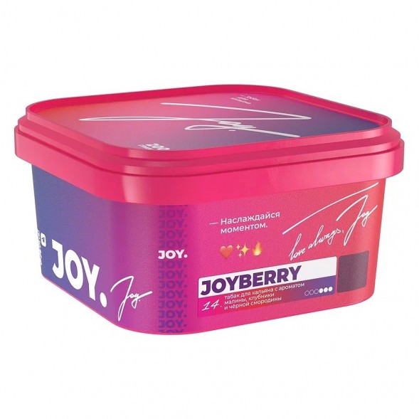 Табак Joy - Joyberry (Малина, Клубника и Чёрная Смородина, 200 грамм) купить в Томске