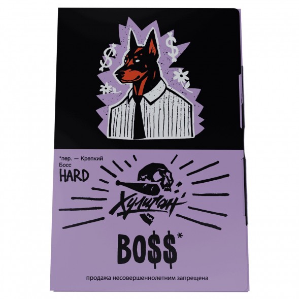 Табак Хулиган Hard - BOSS (Цветочный Виски, 25 грамм) купить в Томске