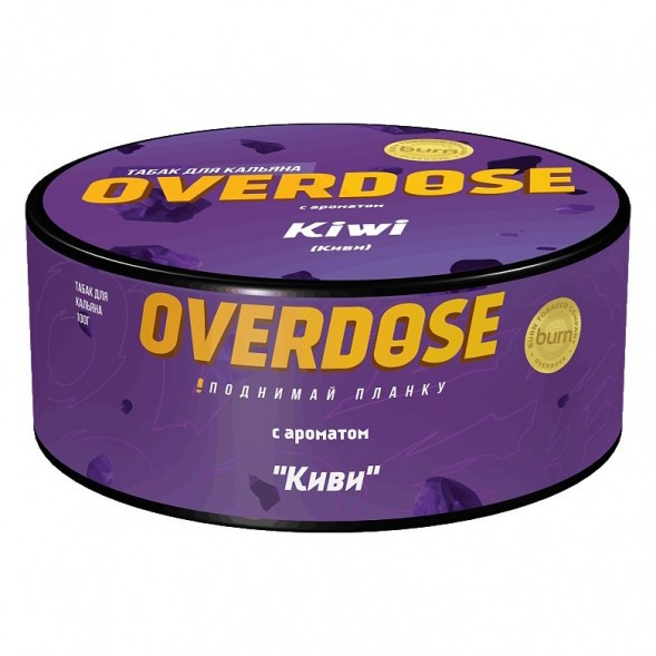 Табак Overdose - Kiwi (Киви, 100 грамм) купить в Томске
