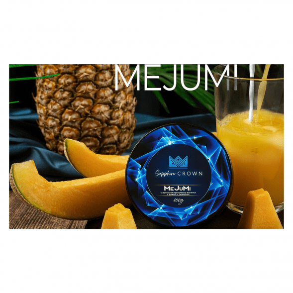 Табак Sapphire Crown - MeJuMi (Молочный Напиток с Дыней и Ананасом, 25 грамм) купить в Томске