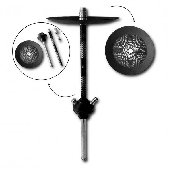 Кальян Tortuga - Флинт Атом (Atom) (Без Колбы) купить в Томске