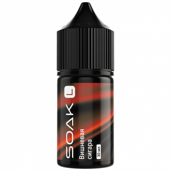 Жидкость SOAK L30 - Cherry Cigar (Вишнёвая Сигара, 30 мл, 2 мг) купить в Томске