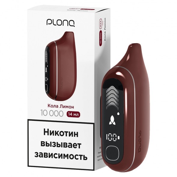 PLONQ MAX PRO - Кола Лимон (10000 затяжек) купить в Томске