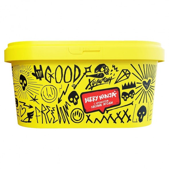 Табак Хулиган - Berry Ninja (Лесные Ягоды, 200 грамм) купить в Томске