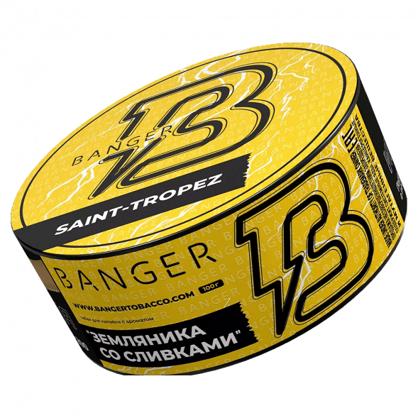 Табак Banger - Saint-Tropez (Земляника со Сливками, 100 грамм) купить в Томске