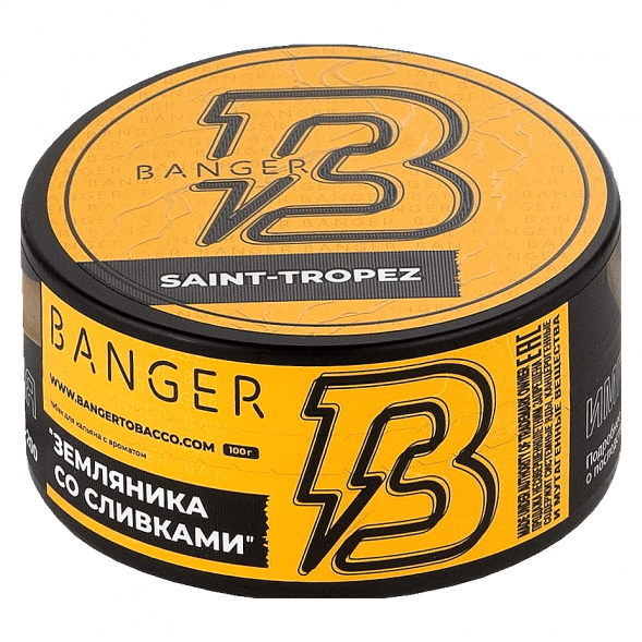 Табак Banger - Saint-Tropez (Земляника со Сливками, 100 грамм) купить в Томске
