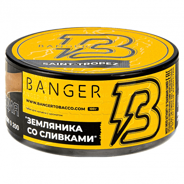 Табак Banger - Saint-Tropez (Земляника со Сливками, 100 грамм) купить в Томске