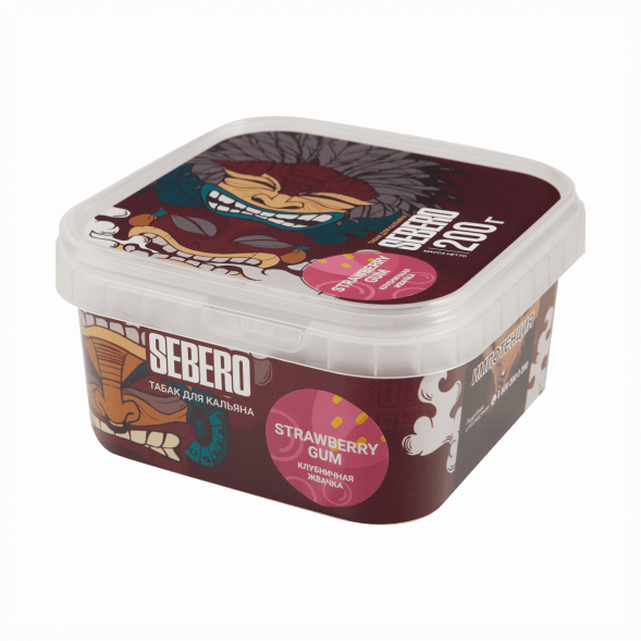 Табак Sebero - Strawberry Gum (Клубничная Жвачка, 200 грамм) купить в Томске
