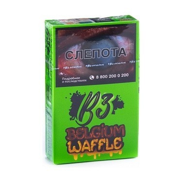 Табак B3 - Belgium Waffle (Бельгийские Вафли, 50 грамм) купить в Томске
