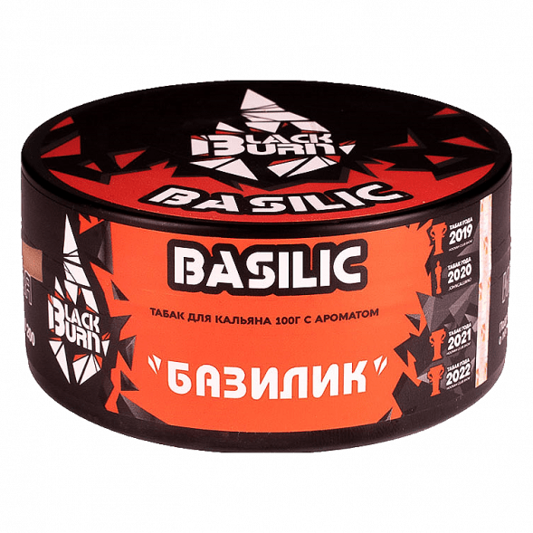 Табак BlackBurn - Basilic (Базилик, 100 грамм) купить в Томске