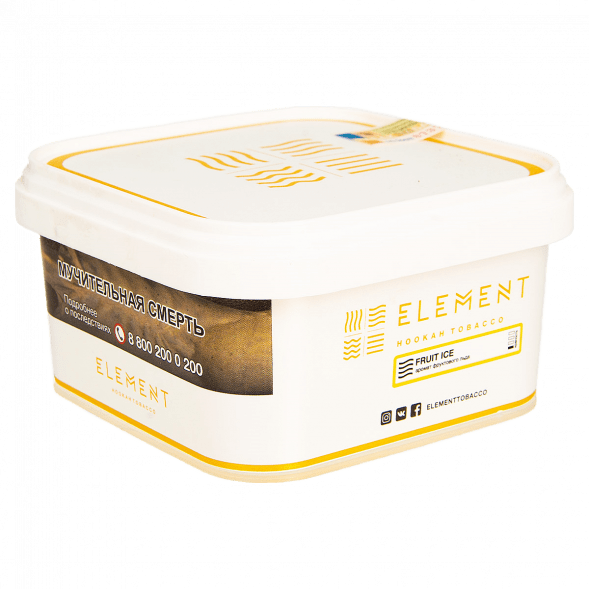 Табак Element Воздух - Fruit Ice NEW (Фруктовый Лёд, 200 грамм) купить в Томске