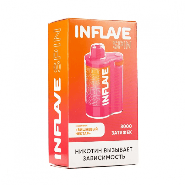 INFLAVE SPIN - Вишнёвый Нектар (8000 затяжек) купить в Томске