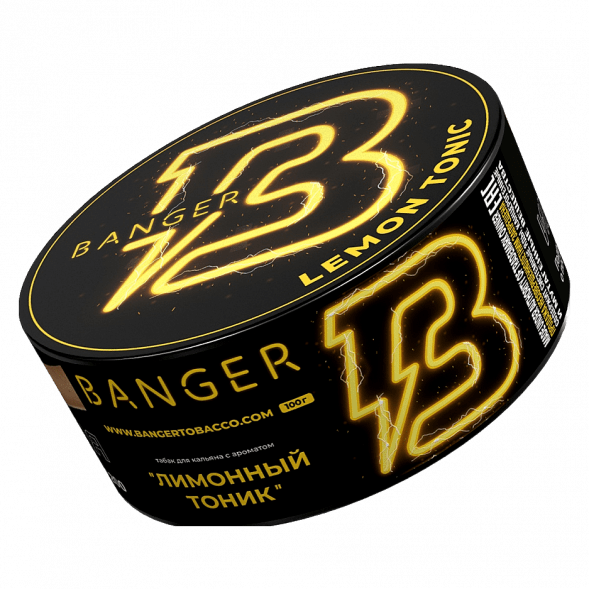 Табак Banger - Lemon Tonik (Лимонный Тоник, 100 грамм) купить в Томске