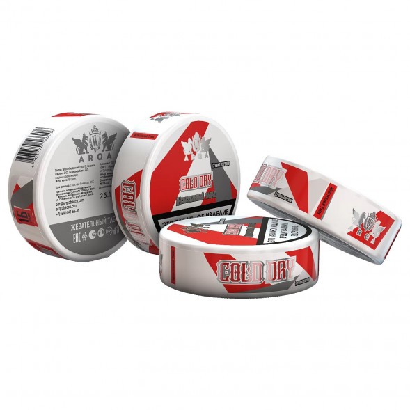 Табак жевательный ARQ Tobacco - Cold Dry (10 грамм) купить в Томске