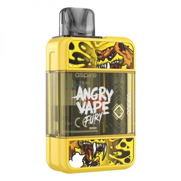 Электронная сигарета Brusko - Angry Vape Fury (650 mAh, Желтый) купить в Томске