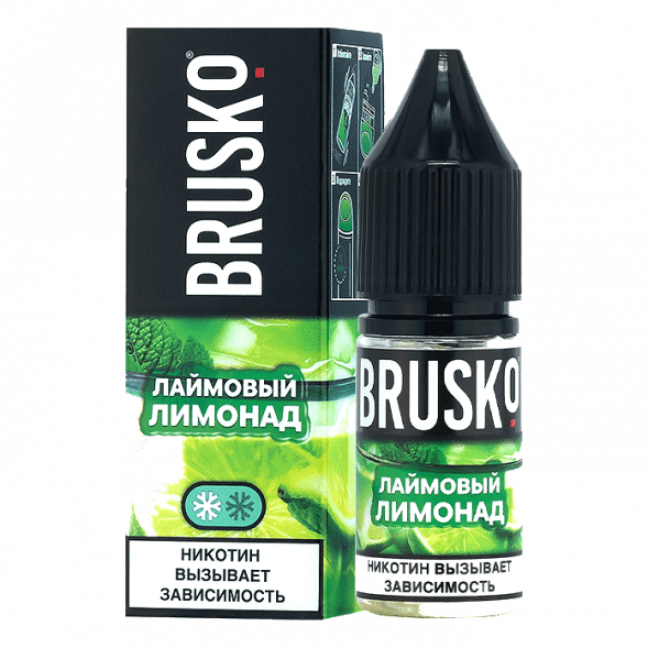 Жидкость Brusko Salt - Лаймовый Лимонад (10 мл, 2 мг) купить в Томске