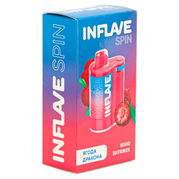 INFLAVE SPIN - Ягода Дракона (8000 затяжек) купить в Томске