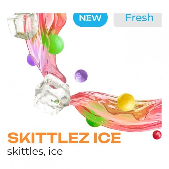 Табак Element Воздух - Skittlez Ice NEW (Ледяной Скитлз, 25 грамм) купить в Томске