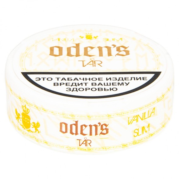 Табак жевательный ODENS - TAR Vanilla Slim (13 грамм, Россия) купить в Томске