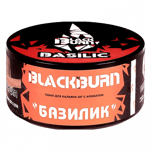 Табак BlackBurn - Basilic (Базилик, 25 грамм) купить в Томске
