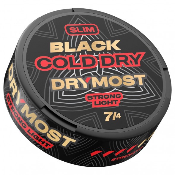 Табак жевательный DryMost - Black Cold Dry Slim (12 грамм) купить в Томске