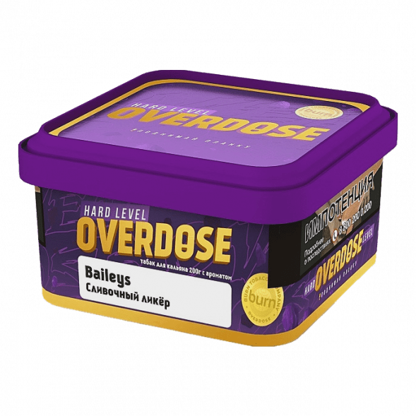 Табак Overdose - Baileys (Сливочный Ликёр, 200 грамм) купить в Томске