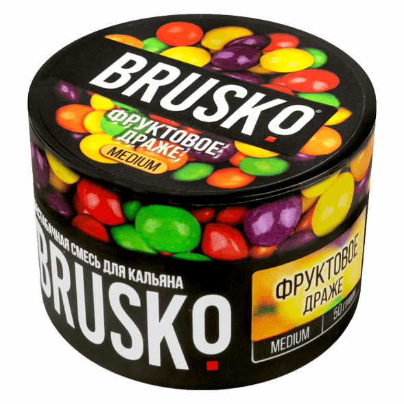 Смесь Brusko Medium - Фруктовое Драже (50 грамм) купить в Томске