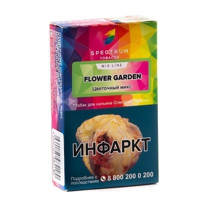 Табак Spectrum Mix Line - Flower Garden (Цветочный Микс, 40 грамм) купить в Томске