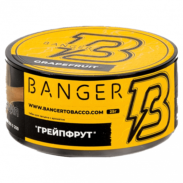 Табак Banger - Grapefruit (Грейпфрут, 25 грамм) купить в Томске