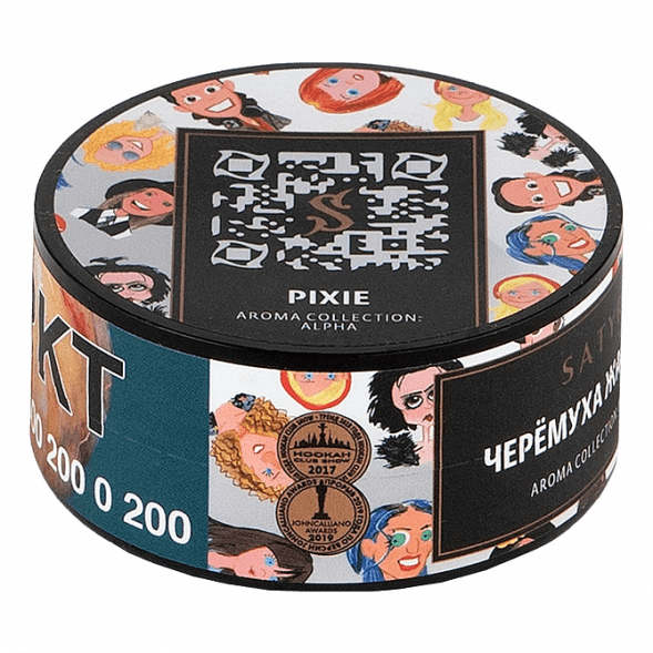 Табак Satyr - Pixie (Черёмуха и Жасмин, 25 грамм) купить в Томске