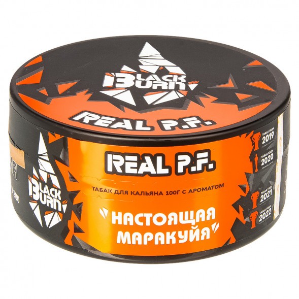 Табак BlackBurn - Real P.F. (Настоящая Маракуйя, 100 грамм) купить в Томске